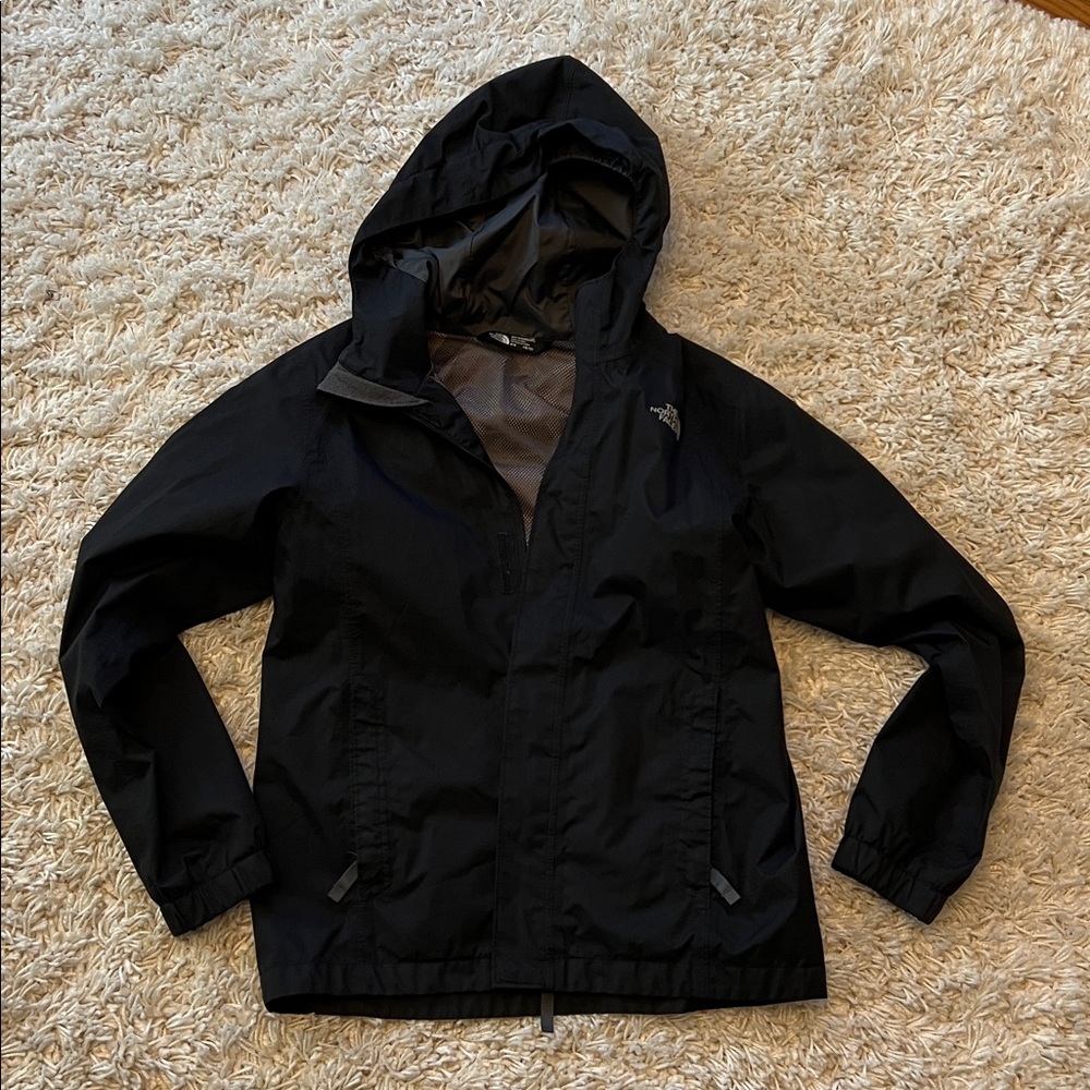 Boys 10-12 The North Face Black Mesh-Lined Jacket